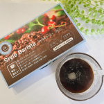 ビビタキコーヒー希少なインド産のコーヒーとビビタキとの組み合わせ☕️コク深い美味しさと健康対策まで考えられたコーヒー♡　ビビタキは別名ターミナリアベリリカアーユルベーダでも有名で…のInstagram画像
