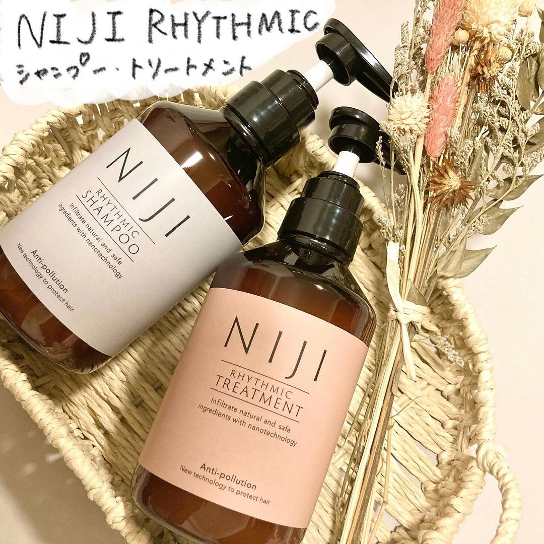 口コミ投稿：ᝰ✍︎꙳⋆ NIJI RHYTHMIC 　シャンプー＆トリートメント新素材ナノファイバージェル配合…