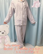 tutu annaの綿100% よく伸びるなめらかスムースパジャマお試ししました🥰ラベンダー色の無地のパジャマでシンプルさが可愛いです🪻生地がとても滑らかで触り心地がとてもいいです👌…のInstagram画像