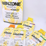 今回はWINZONE エナジージェル4袋セットとエナジータブレットを使用しました😊WINEZONE エナジージェルは競技中にも飲みやすいジェルタイプです。パイナップル風味、マスカット風味、オレンジ…のInstagram画像