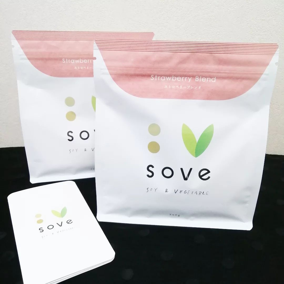 口コミ投稿：🍓SOVE シリアル ストロベリーブレンド🍓SOVE習慣、継続中☻朝食のヨーグルトにトッピン…