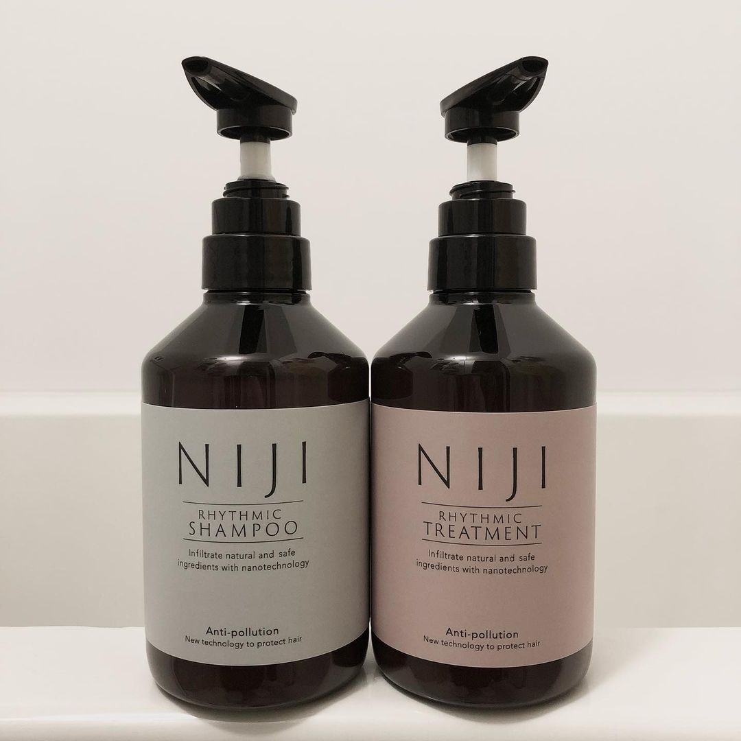 口コミ投稿：.NIJI RHYTHMIC シャンプー＆トリートメント使用レビューLDKで評価が良かったので使…