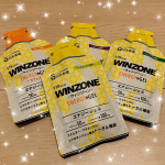 WINZONE エナジージェル→ 競技中にも飲みやすいジェルタイプ。味は、パイナップル風味、マスカット風味、オレンジ風味、シークワーサー風味の4種類。あっさりとしているので、競技中に飲んでも甘った…のInstagram画像
