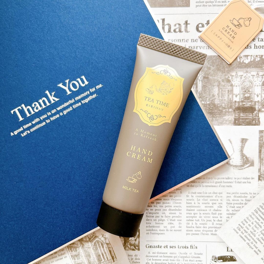 口コミ投稿：⁡⁡⁡⁡▶︎「 BIBIDAY・Tea time ハンドクリーム 30g 」⁡ミルクティーの香り🫖⁡【 特徴 】…