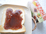 10月28日は群馬県民の日🎈　群馬のソウルフード焼きまんじゅうを再現した焼きまんじゅうトーストのたれで朝ごぱん🍞　　甘しょっぱくてクセになる美味しさ✨もちもち系の食パンで作ったら再現度上…のInstagram画像