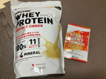 日本新薬様の『ホエイプロテインバナナ風味とウエイトバナープレミアム』をお試しさせていただきました🤍プロテインめっちゃ美味しいです！バナナジュース感覚で飲めます！水にもさっと溶けて、粉っぽさが全然…のInstagram画像