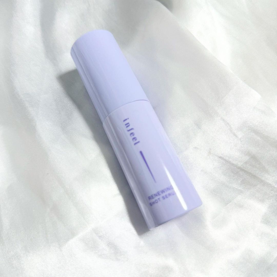 口コミ投稿：infeel リニューイングショットセラム大小異なるサイズの針*¹配合で、美容成分*²を多…