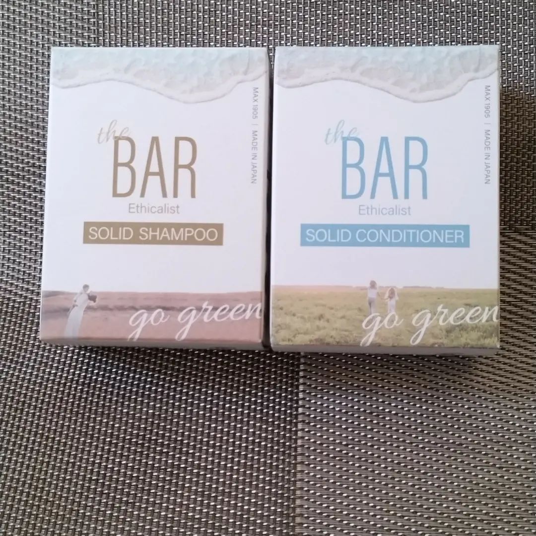 口コミ投稿：＃PR  The BAR シャンプー＆コンディショナー　　　　　　　　　　固形シャンプーと…
