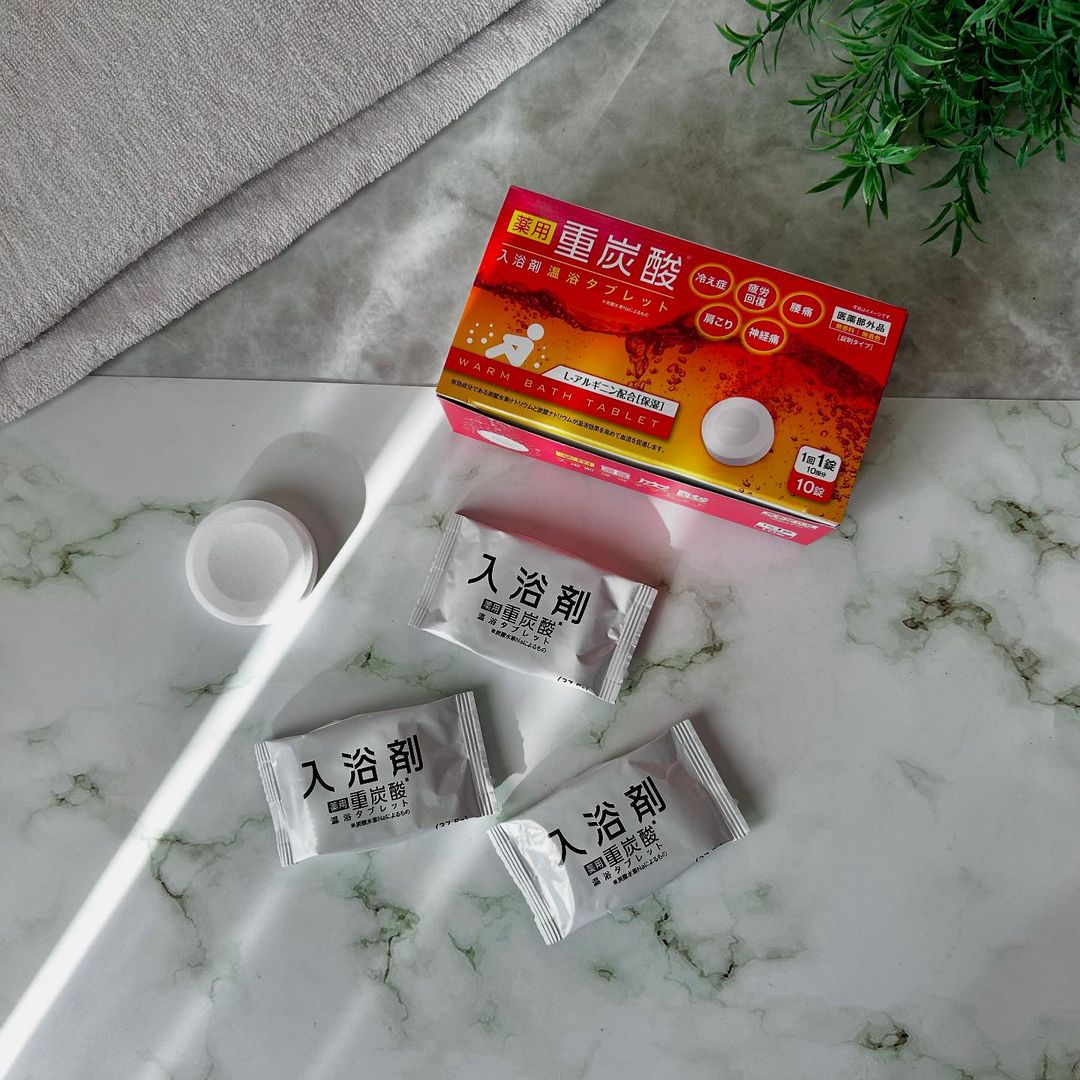 口コミ投稿：1日の疲れをホッと癒してくれる🛀＼薬用 重炭酸入浴剤 温浴タブレット／@afc_onlineこ…