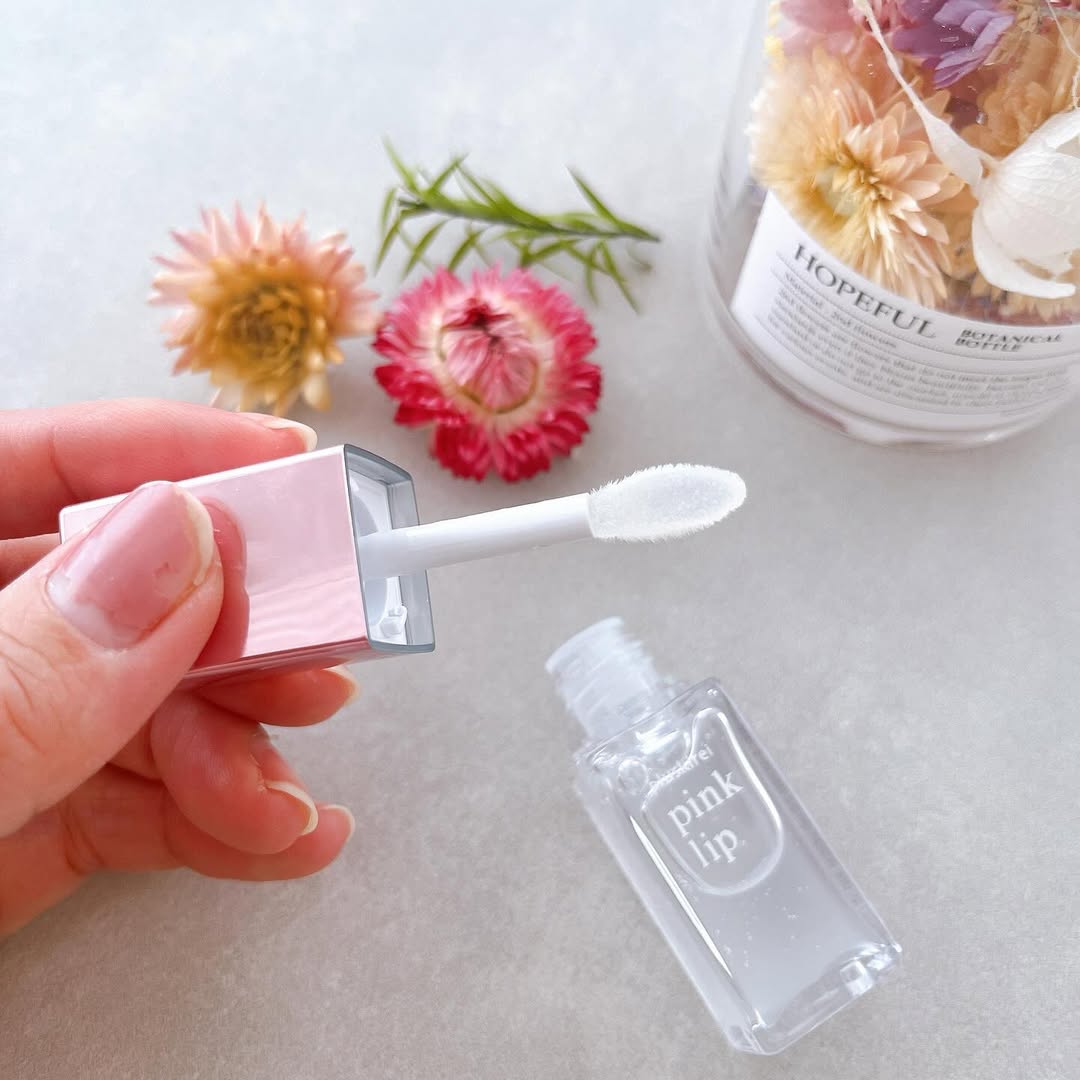 口コミ投稿：pluskirei  プラスキレイピンクリップ　💋💄リップ美容液　リップとは違い、ずっと唇に…