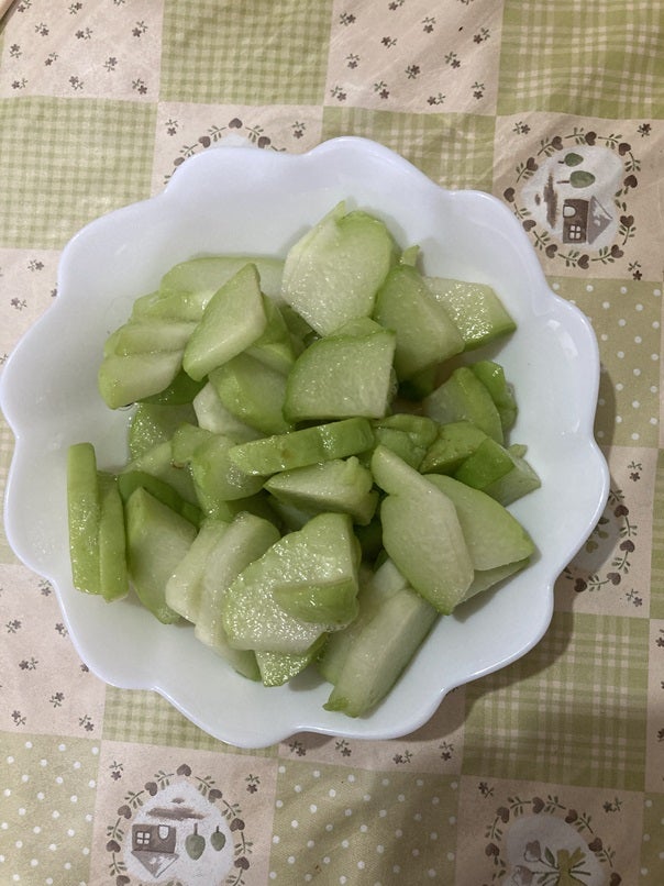 口コミ：しいたけ茶で漬物と汁物の画像（7枚目）