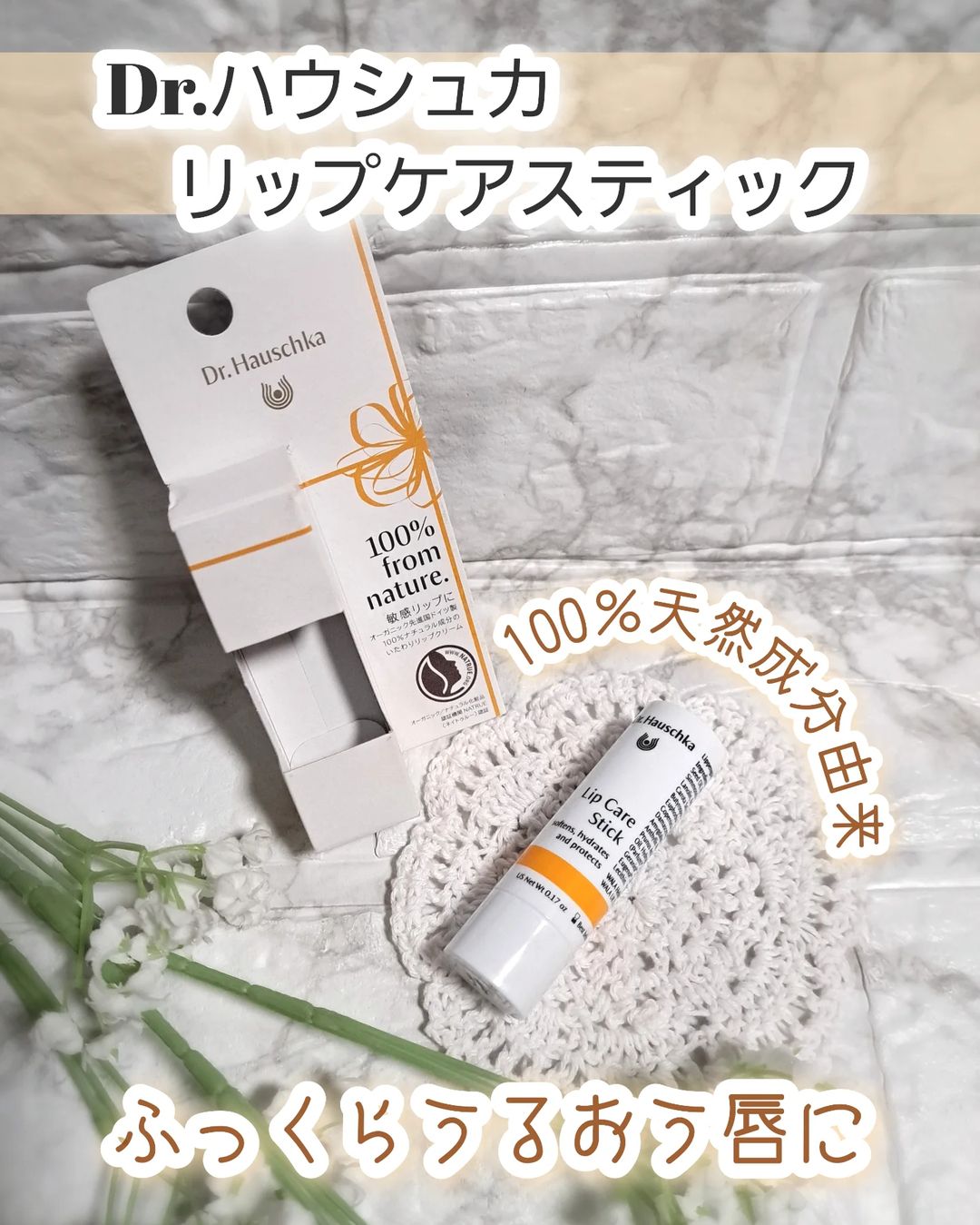 口コミ投稿：Dr.ハウシュカ　リップケアスティックをモニター提供でお試しさせていただきました✨ …