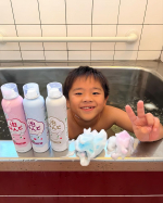 お風呂を面倒くさがることが多い息子がルンルンでお風呂に入るアイテム🎶ねんど遊びが好きだから尚更大喜び💕︎遊んだ後はそのままボディソープとして使えるのありがたい🥺🙏#PR #株式会社マックス…のInstagram画像