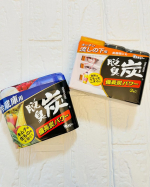 脱臭炭冷蔵庫用/こわけ　キッチン・流しの下用のレビューです✨😊冷蔵庫の気になるニオイを備長炭と活性炭の力でしっかり脱臭してくれます☺️キムチ・ニンニク・生もののニオイに効くのが嬉しい。約3～…のInstagram画像
