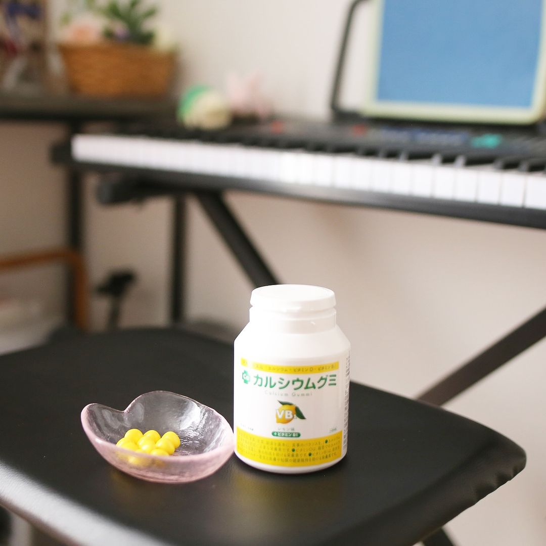 口コミ投稿：Favorite Gummy成長をサポート✨「カルシウムグミB1」（レモン味）届いたよ✨伸び盛り…