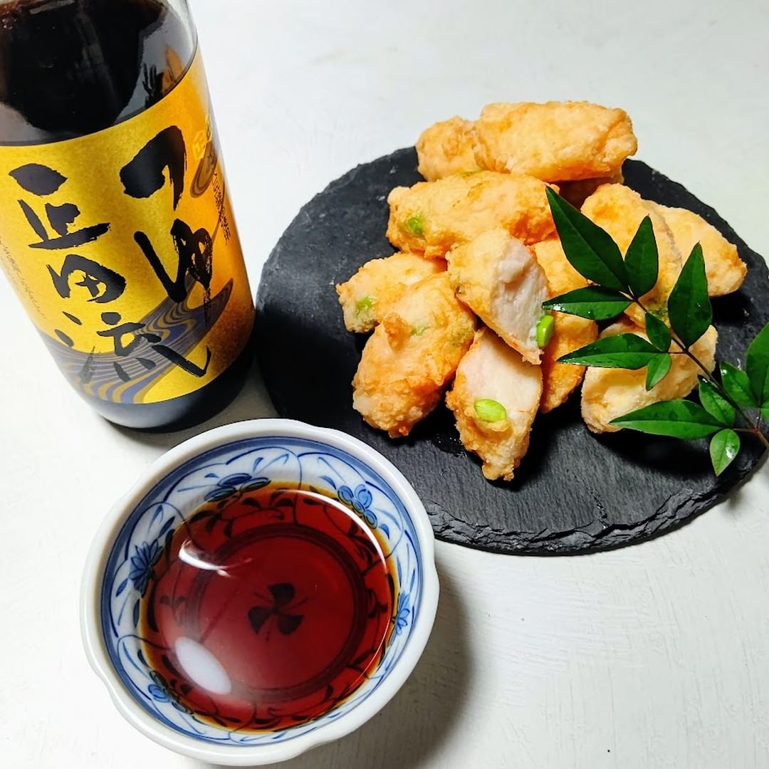 口コミ投稿：.これも昨日の分です。光り輝く金のラベルに流れるような文字。正田醤油さま @shoda_…