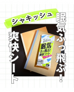 📚試験前の子供に良さそうかなって思ったのがこちらの『シャキッシュ 眠気ふっ飛ぶ爽快シート』すっきりした香りが特徴で早速子供が使っています◎！水分が多くなくベタベタしないところが紙もの…のInstagram画像