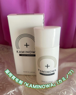 育毛剤をモニターしました。薬用育毛剤「KAMINOWA」（カミノワ）医薬部外品夫婦で育毛剤を使っています。育毛剤というと男性が使うイメージですが、女性も育毛剤は必要だと実感するシニア世代…のInstagram画像