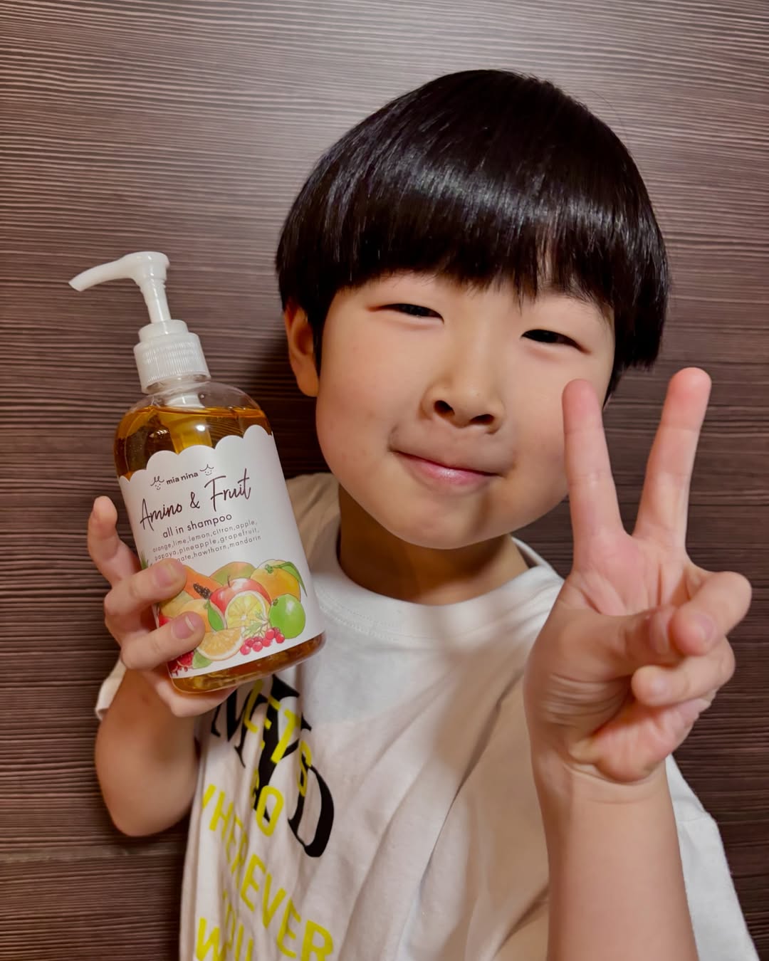 口コミ投稿：.アミノ＆フルーツオールインシャンプーミーアニーナ🍊開けた時からめちゃくちゃ良い…