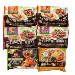 🥕🍆🥬【商品名】株式会社ニップン「ヴィーガンよくばりセット」⬇️★中華風炊き込みご飯＆豆腐から作ったお肉の麻婆茄子(2食)★豆腐から作ったお肉のミラノ風ドリア＆カポナータ(2食)★2種盛…のInstagram画像