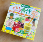こどもフルーツ青汁（黄）💕子供達の野菜嫌い・偏食に悩むママたちの強い味方になってくれる青汁です✨はなかっぱデザインが可愛い💚九州産の大麦若葉をはじめ、野菜を中心とした４０種の野菜と多品…のInstagram画像