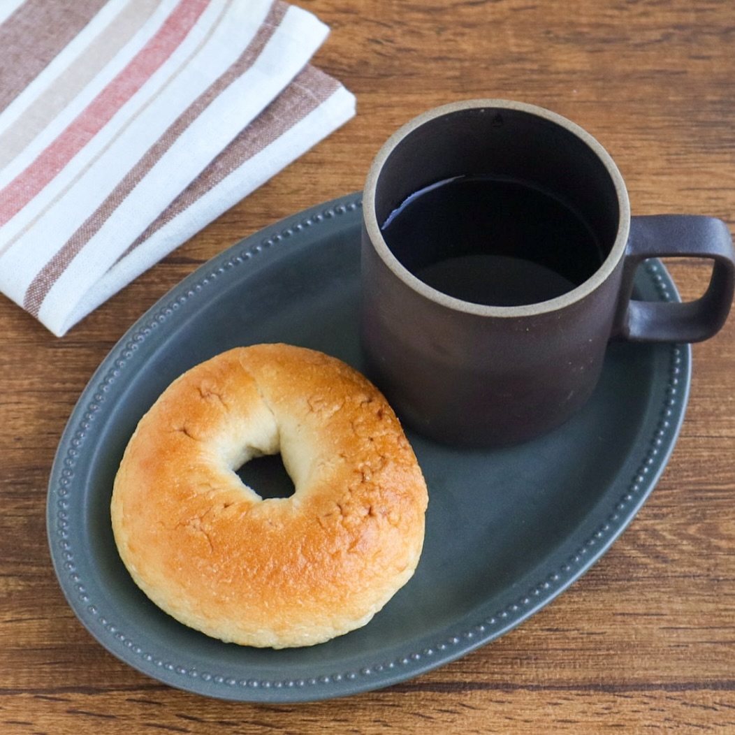 口コミ投稿：。🥯コーヒーとベーグル#ハットリベーグル のベーグルを#コーヒー と一緒に😊もっちも…