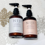 NIJI RHYTHMIC シャンプー＆トリートメントうねりやダメージに悩む髪だったけど、NIJI RHYTHMIC シャンプーで最近の髪にはかなり満足しています。ナノファイバージェル配合…のInstagram画像