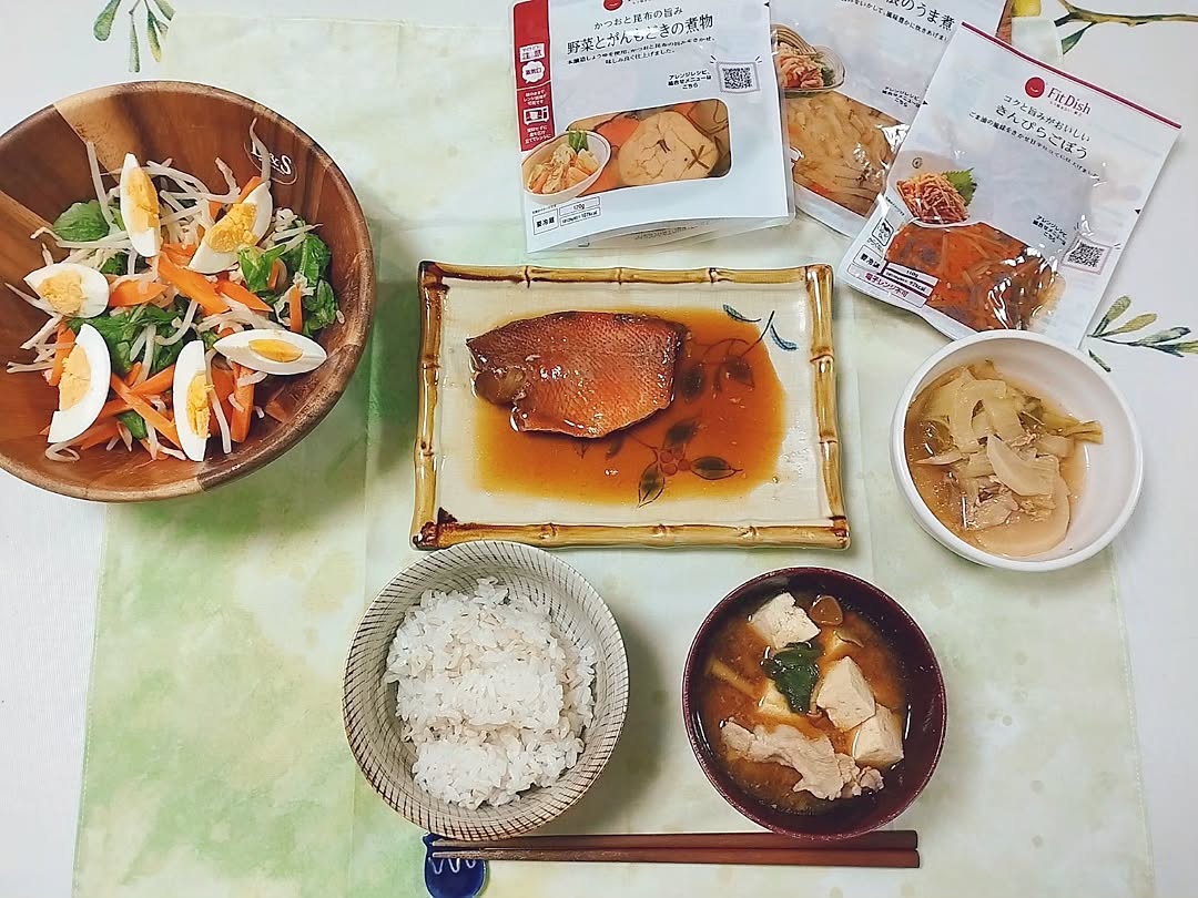 口コミ投稿：さきほどリールでも紹介したFitDishの宅配ごはん♡本格的な味付けで、魚も身がふっく…