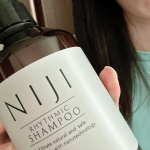 ⁡⁡使い続けてます！『NIJI RHYTHMIC シャンプー＆トリートメント』⁡ドライヤーをかける際広がっちゃってた髪の毛が、まとまりやすくなった気がします◎これは使い続けたくなるシャン…のInstagram画像