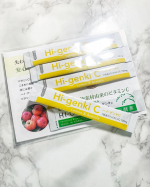【ハイ・ゲンキC サンプル（1.4g×4包）】アセロラとレモンから生まれた天然のビタミンC❤️こちら、なんと化学合成されたビタミンCは一切使用せず天然のビタミンCが1包に約100mg※含まれてい…のInstagram画像