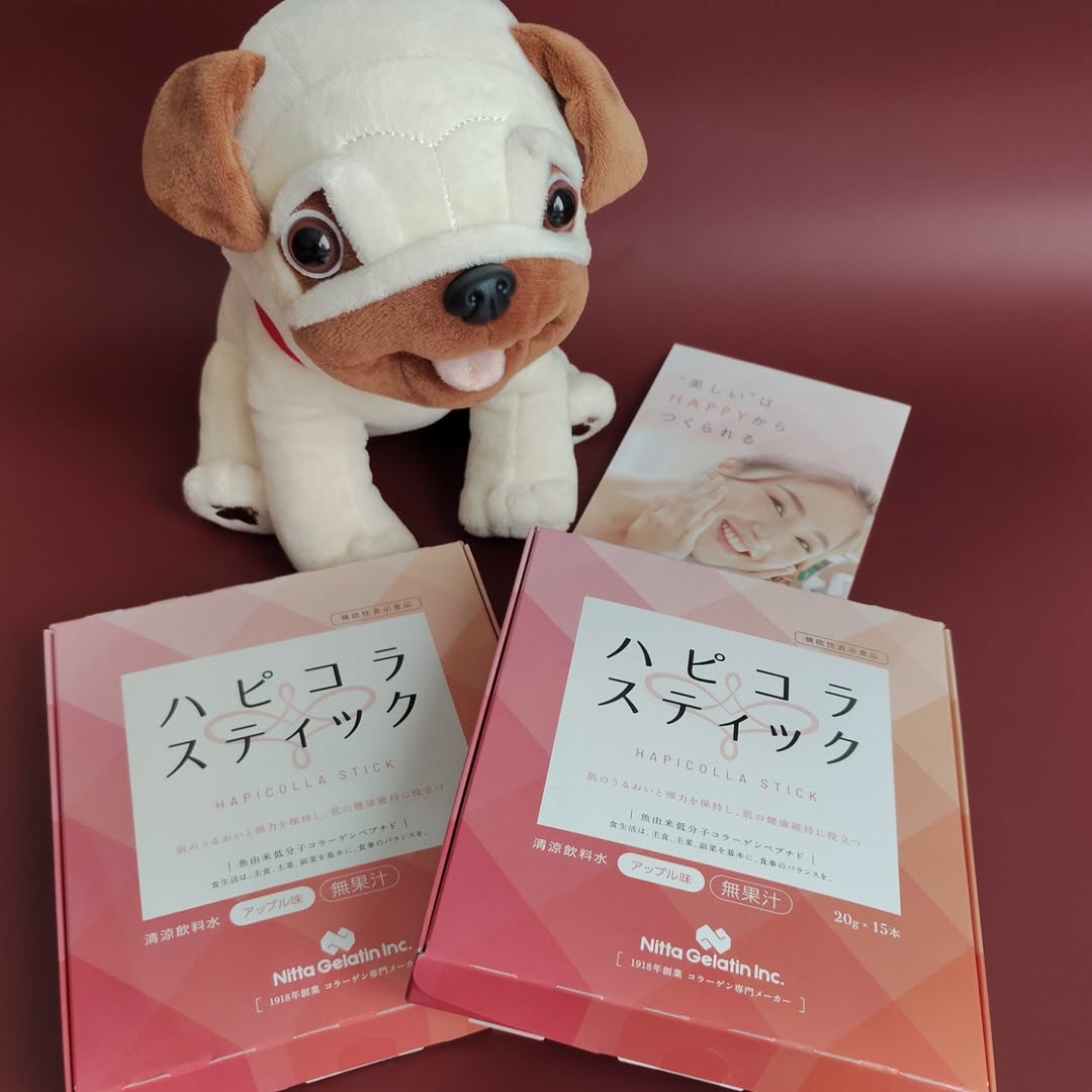 口コミ投稿：@hapicollaハピコラスティックは魚由来低分子コラーゲンペプチドを2500mg配合したス…