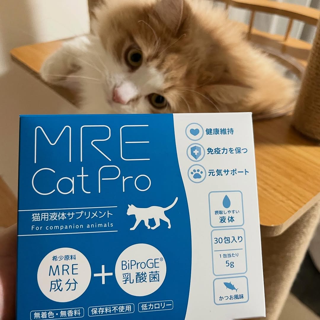 口コミ投稿：🌷MRE Dog Pro / MRE Cat Pro 🌷5g×30包入___「MRE成分（MRE新酵素）」にBiProGE®乳酸…
