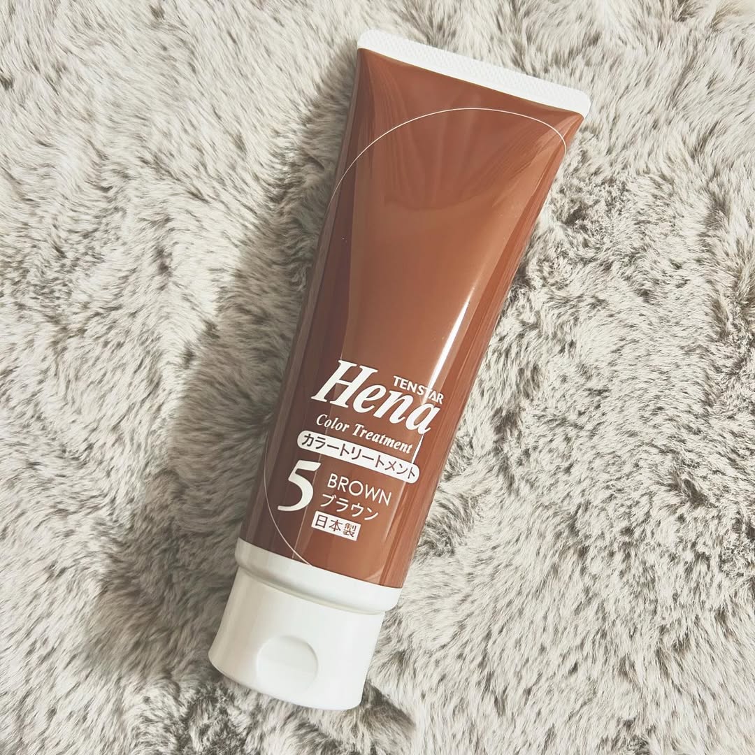 口コミ投稿：テンスターヘナカラートリートメント　ブラウンダメージケアと同時にヘアカラーがで…