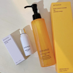 【アテニア】・スキンクリアクレンズ オイル・ドレススノー ローション ミニサイズアテニアのクレンジングオイル🧡高品質で低価格！！メイク落ちがとても良くて何回もリピートするほどお気に入りの商品…のInstagram画像