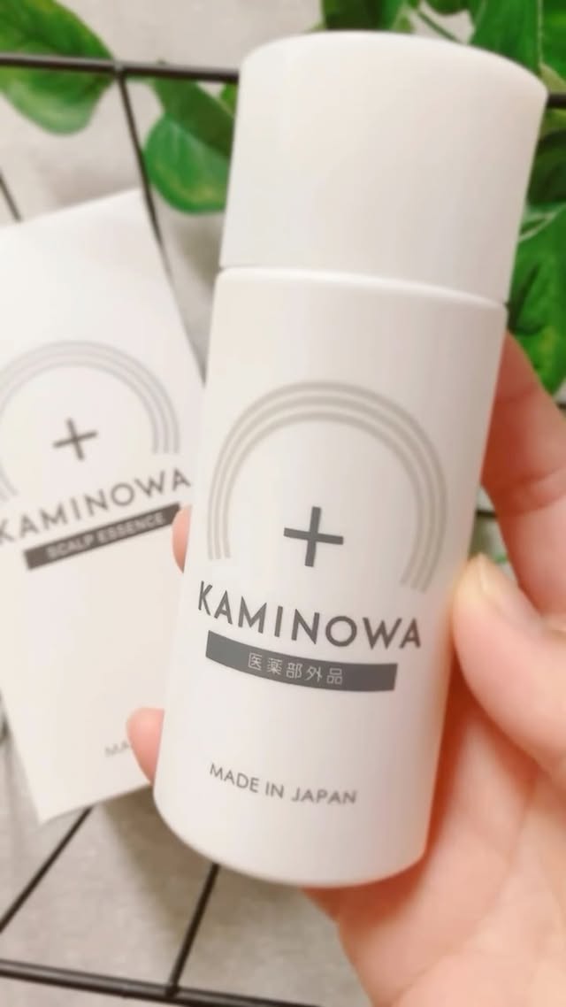 口コミ投稿：ジェルタイプの薬用育毛剤!?「KAMINOWA」（カミノワ）＜医薬部外品＞40代になって、…