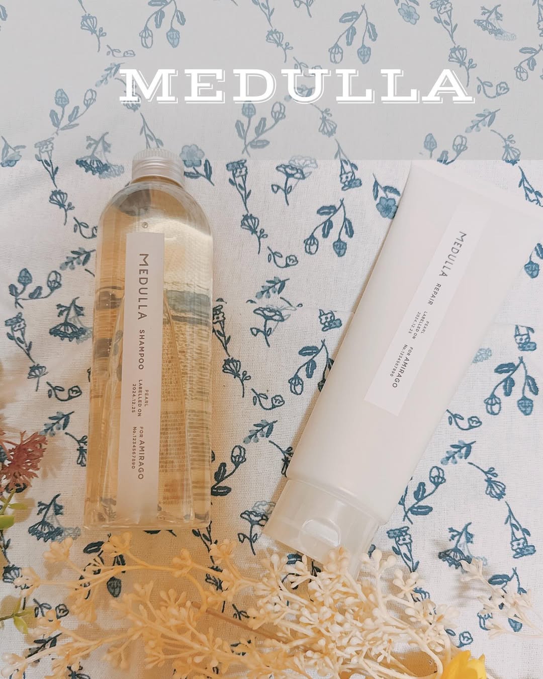 口コミ投稿：MEDULLAパーソナライズシャンプー＆リペア✨私の髪の悩みはバサつくこと。パサつきが…