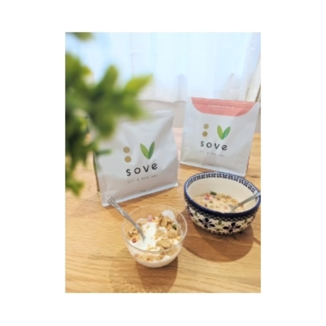 口コミ投稿：…忙しくても、しっかり食べたーい🙌 SOVEシリアルでつくる健康習慣🤤 『オリジナル + …