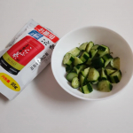 玉露園の昆布茶を使って、きゅうりのお酢の物昆布の味がきいてて、あっさりしててとっても美味しいです#PR #玉露園 #こんぶ茶 #玉露園のこんぶ茶 #monipla #gyokuroen_fanのInstagram画像