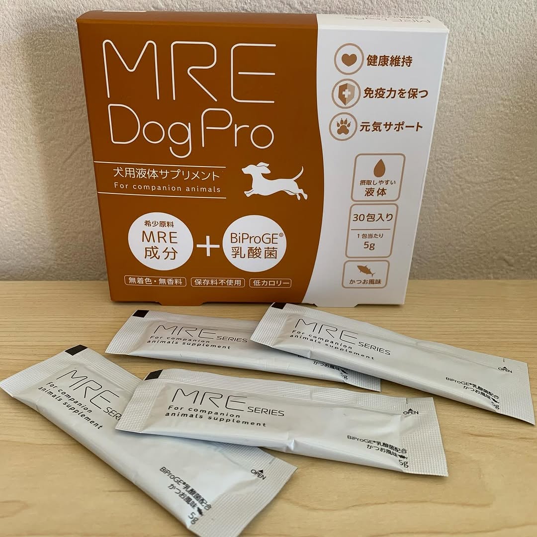 口コミ投稿：MRE Dog Pro犬用液体サプリメント@mre_dogprocatpro ＼MRE Dog Proとは／健康サポー…