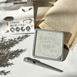 【Kaite メモ】使ってみました📝くり返し書き消しができる磁性メモパッド「Kaite メモ」✏️リニューアルされたそうです🙌☑書いた文字のコントラストが従来品より向上☑立ったままでもメ…のInstagram画像