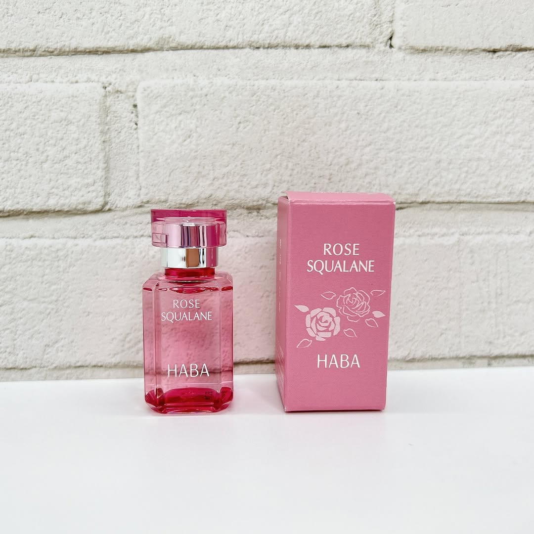 口コミ投稿：ローズスクワラン 15mL@haba_jp 様スクワランにダマスクローズの天然精油ダマスクバ…