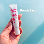 Peach face（ピーチ・フェイス）抑毛成分のヒオウギエキスと、保湿とバリア機能に優れた桃から抽出したピーチセラミド配合した顔の専用のウブ毛ケアジェルクリームです。毛が柔らかな子どもや、ウ…のInstagram画像