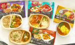 🧡ニップンレンジでチンするだけの簡単ワンプレートごはん✨「よくばりワンプレート人気10品大満足セット」人気の10品お試し✨✨✨🟡よくばり御膳　五目ご飯と鶏と野菜の黒酢あん🟡よくばり御膳　あさ…のInstagram画像