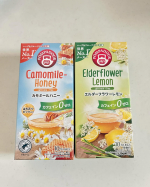 #PR #日本緑茶センター株式会社 #ポンパドールハーブティー #エルダーフラワーレモン #カモミールハニー #monipla #jpgreentea_fanカフェイン0で安心して飲めるハーブティ…のInstagram画像