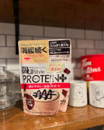 𓍯...短期スタイル ダイエットシェイク PROTEIN+（内容量：273g）.おなかが空きにくい成分が使われており1食39gあたり大豆由来たんぱく質を17g配合。“ご褒美級…のInstagram画像
