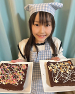 共立食品様の2025年バレンタインキット商品💗💗お試しさせていただきました😊✨ブラウニーキットと型に入れるチョコレートやタルト生地✨✨10歳の娘は作ることが大好き✨大喜びですぐに作りたい❣️と、…のInstagram画像