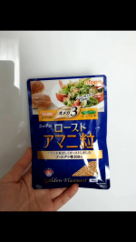 ローストアマニ粒 40g🌼ゴールデン種のアマニを香ばしくローストしました。オメガ3（n-3系）脂肪酸の1つであるα-リノレン酸、食物繊維、アマニリグナンを摂取できます。1日5g（約スプーン大さじ1…のInstagram画像
