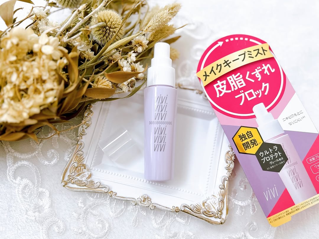 口コミ投稿：..《 皮脂くずれブロック✨メイクキープミスト 》アイシャドウ、チークの色持ちキープ…