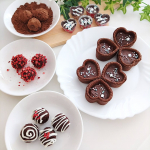 ∞#PR #共立食品株式会社kyoritsu_kitchen の【バレンタインキット】子どもと一緒に作ってみました♪計量などめんどうな事が嫌いで、普段お菓子作りはしない私🙋そんな私でも…のInstagram画像