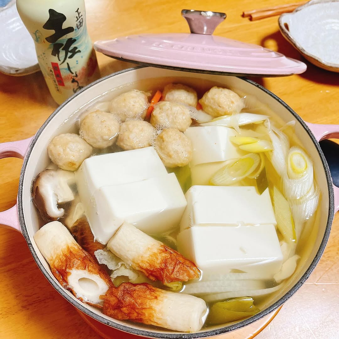 口コミ投稿：今日の晩ごはんは#湯豆腐 。お野菜もたっぷり入れて🍲@shoda_shoyu1873 さんの土佐し…
